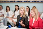 Anastasia Lazariuc gets involved in Revive Moldova campaign with a donation for improvement of the Institute of Mother and Child