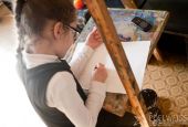 Primul computer performant al Şcolii de Arte din comuna Gratieşti, oferit de Edelweiss