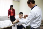 Мечта Лауренция сбылась: 9-ти летний мальчик получил аппарат, который поможет ему ходить!