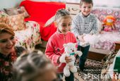 Праздничная атмосфера и для крестников Влада Плахотнюка