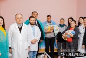 Команда Фонда Эдельвайс снова посетила роддом в Сороках