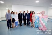 Reprezentanţii Edelweiss, prezenţi la inaugurarea noii Secţii de Naşteri a maternităţii Cahul