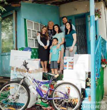 Surprises from Edelweiss foundation for Cojocari family